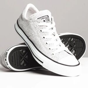 Converse CTAS Madison Canvas Shoe Women’s Size 6.5 Peppered White